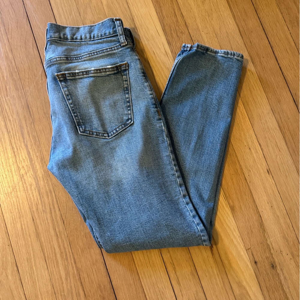 Men's Old Navy Denim Slim Fit Jeans in Light Blue